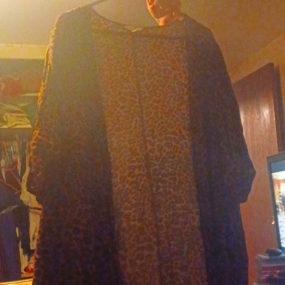 Leopard print jacket